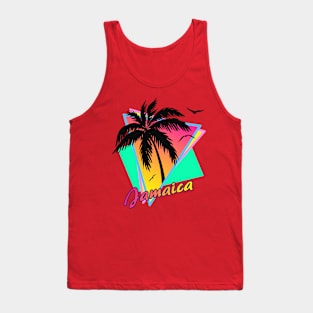 Jamaica Cool 80s Sunset Tank Top